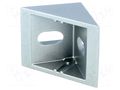 Angle bracket; for profiles; Width of the groove: 8mm; W: 40mm FATH FA-093W401N08