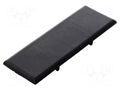 Stopper; for angle bracket; polyamide; 40mm; black FATH FA-093WA802