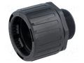 Straight terminal connector; Thread: metric,outside; polyamide LAPP FPAG-M32X1.5