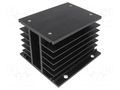 Heatsink: extruded; grilled; for three phase solid state relays STONECOLD RAD-DY-HA/110