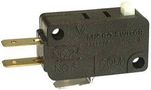 MICROSWITCH, PIN PLUNGER, SPDT 15A 277V V7-6C17D8