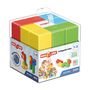 Magicube Color Recycled Crystal magnetic blocks 24 elements GEOMAG GEO-056, Geomag 056