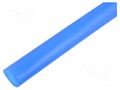 Heat shrink sleeve; glueless; 2: 1; 6.4mm; L: 1m; blue; polyolefine RADPOL RCH1-6.4/3.2X1BL