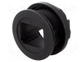Case; 22mm; har-port; -25÷70°C; Ø22.3mm; IP20; black HARTING 09454520001