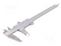 Calliper; Range: 0÷150mm,0÷6"; bag; with analog readouts NEWBRAND SUW-AN