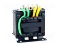 Transformer: mains; 50VA; 230VAC; 110V; Leads: terminal block; IP00 BREVE TUFVASSONS TMM50/A230/110V
