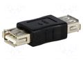 Adapter; USB 2.0; USB A socket,both sides GOOBAY USB-AF/AF