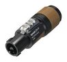 LOUDSPEAKER CONN, PLUG, 2POS, CABLE NL2FXX-W-S