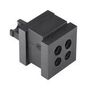 GROMMET, STRAIN RELIEF, BLACK, 4-5MM 440-00022