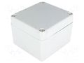 Enclosure: multipurpose; X: 70mm; Y: 80mm; Z: 57mm; aluminium; grey COMBIPLAST CP-FA51