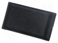 Stopper; for angle bracket; polyamide; 20mm; black FATH FA-093WA201