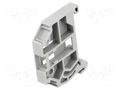 Holder; grey; 6x28x45mm WAGO 249-116