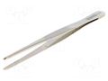 Tweezers; Blade tip shape: rounded; Tweezers len: 145mm; 25g BERNSTEIN BRN-5-117