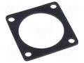 Socket gasket; flange (4 holes); size 14; Ecomate RM; RT360 AMPHENOL RTFD14B