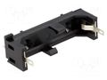 Holder; AAA,R3; Batt.no: 1; soldering lugs; black; UL94V-0 BULGIN BX0034