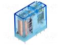 Relay: electromagnetic; DPDT; Ucoil: 60VDC; Icontacts max: 15A FINDER 40.52.9.060.500