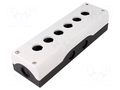 Enclosure: for remote controller; 22mm; IP67; X: 80mm; Y: 252mm EATON ELECTRIC M22-I6
