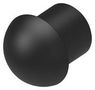 DOME PLUG, SIZE 13, PA6, 13.3MM, BLACK 1SNG610018R0000.