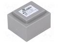 Transformer: encapsulated; 4.5VA; 230VAC; 6V; 750mA; PCB; IP00 INDEL TSZZ4/6V