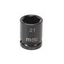 IMPACT SOCKET, 21MM, DRIVE, CR-MO MP12-CRMO21