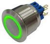 ANTIVANDAL SW, SPDT, 5A, 250V, PANEL MP-PB7-03LB5CFRG12V