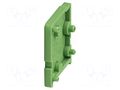 Separating plate; green; 2.5mm PHOENIX CONTACT RZ2.5-FRONT2.5-V