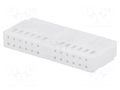 Connector housing; socket; Quadlock; PIN: 24; white 4CARMEDIA 770040