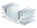 Heatsink: extruded; U; L: 40mm; W: 74mm; H: 30mm; aluminium STONECOLD RAD-A4240/40