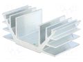 Heatsink: extruded; U; L: 40mm; W: 74mm; H: 30mm; aluminium STONECOLD RAD-A4240/40