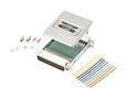 METAL PCB JUMPER BOX, DB25 PLUG-RCPT DJBS