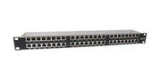 PATCH PANEL, RJ45, 1U, 48 PORT, CAT6 DCP110C6-48S