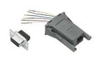 ADAPTER, DB9 RCPT-RJ12 JACK, PANEL REC096F