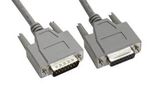 CABLE ASSY, 15P D SUB PLUG-RCPT/7.62M CS-DSDMDB15MF-025
