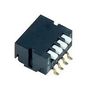 DIP SW, 4CKT, SPST, 0.1A, 6VDC, SMD CHP-041TA