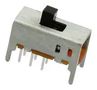 SLIDE SWITCH, DPDT, 0.3A, 10VDC, TH MFS201N-19-Z