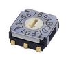 ROTARY CODED SW, 16 POS, 0.1A, 5VDC, SMD SA-7050TA