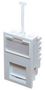 FACEPLATE, CAT5E OUTLET, ABS, WHT FJ6JEWH