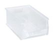 STACKABLE STORAGE BIN, 310X500X200MM/CLR 456264