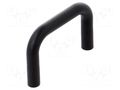 Holder; polyamide; black; H: 30mm; L: 46.3mm; W: 6.3mm; Thread: M3 FIX&FASTEN FIX-HANU-40