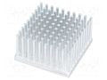 Heatsink; LED; L: 36mm; W: 36mm; H: 20mm; 3.2K/W FISCHER ELEKTRONIK ICKS36X36X20