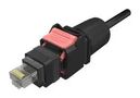 MODULAR CONN, 8P8C, RJ45 PLUG, PANEL NDHR6A4