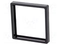 Front frame; snap-fastener; LCP; 55x55mm MÜLLER LCP-RAMKA
