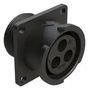 CIRCULAR CONN, RCPT, 3POS, CRIMP FLS014N3S03