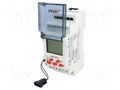 Programmable time switch; Range: 24h / 7days; DPDT; 24÷250VAC ZAMEL ZCM-12P/U