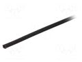 Braid; ØBraid : 3.18mm; polyester; black; UL94V-0; incised ALPHA WIRE G1301/8-BK004