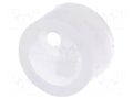 Spacer sleeve; LED; Øout: 5mm; ØLED: 5mm; L: 3mm; natural; UL94V-2 FIX&FASTEN FIX-LED-3