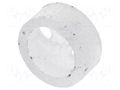 Spacer sleeve; LED; Øout: 5mm; ØLED: 5mm; L: 2mm; natural; UL94V-2 FIX&FASTEN FIX-LED-2