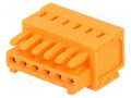 Connector: pluggable terminal block; plug; female; 10A; straight WAGO 734-206