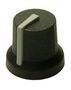 KNOB, D SHAFT, 6MM, POLYPROPYLENE, GRAY MP-CL170844FR