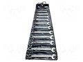 Wrenches set; combination spanner; 11pcs. BAHCO SA.111M/11T